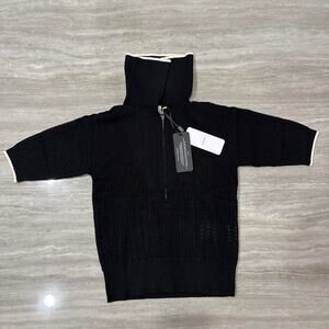 Varley arney half zip knit